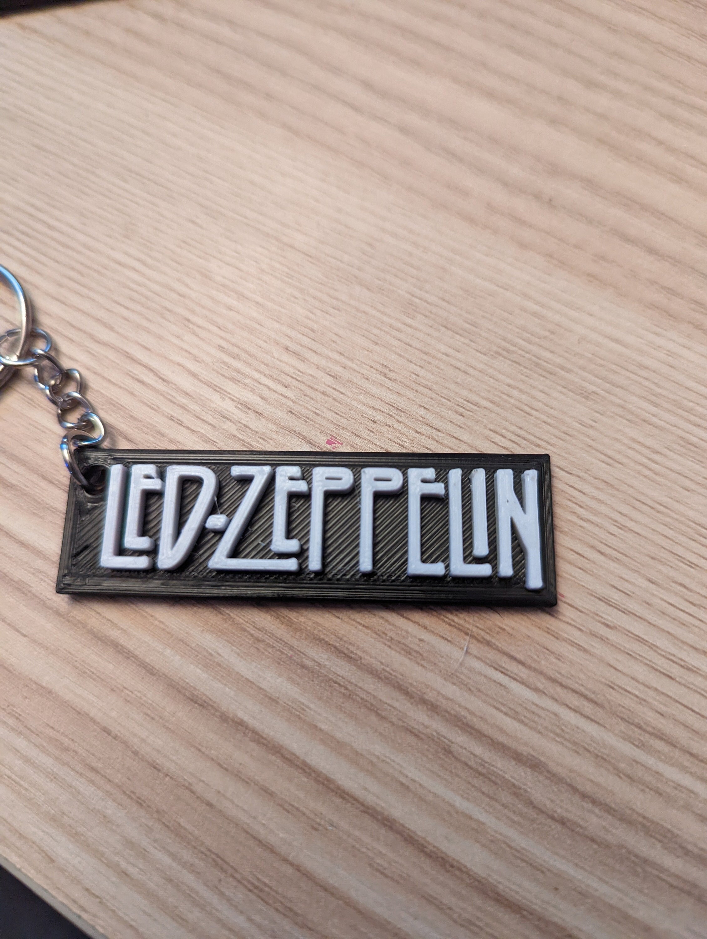 Led Zeppelin Keychain - Etsy