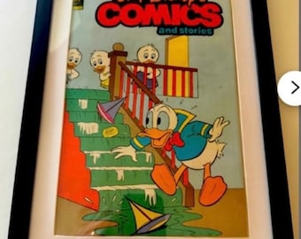 Walt Disney Donald Duck  Framed Comic Book Art