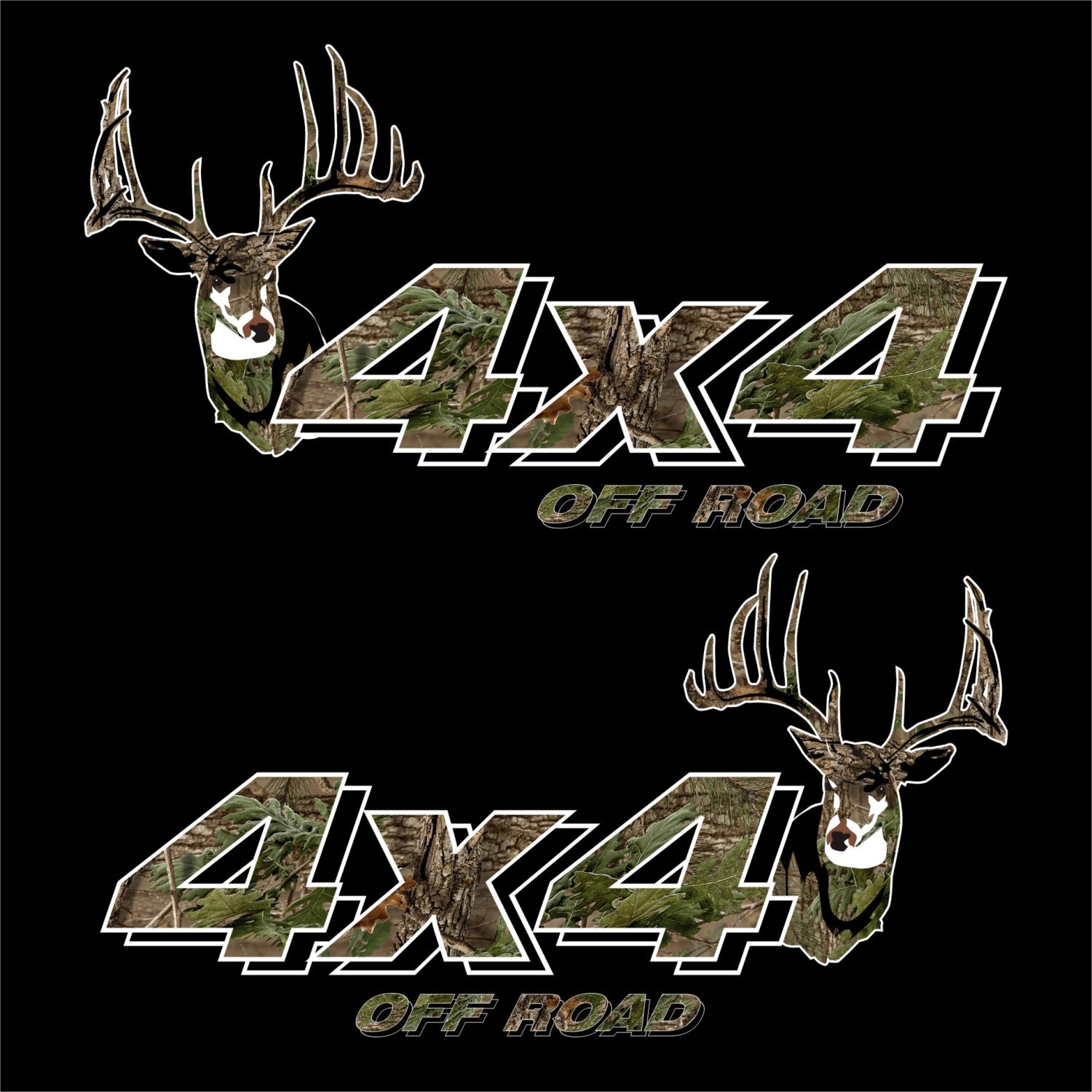 4x4 Truck Off Road Deer Hunting Decals/Stickers Etsy