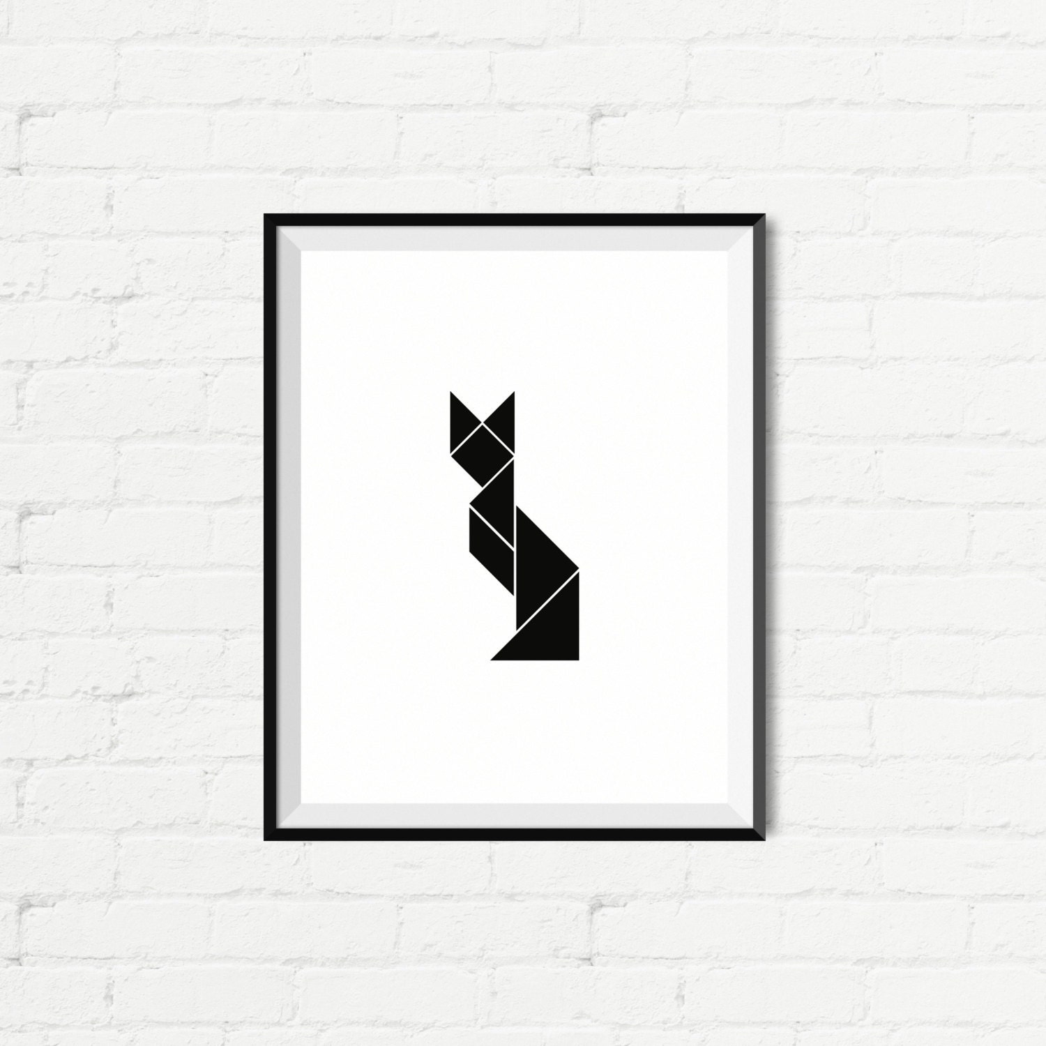 Instant Download Tangram Cat | Etsy