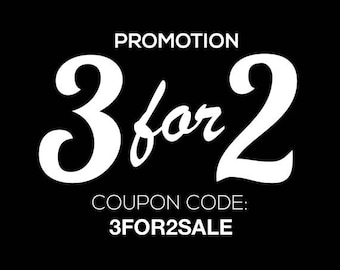 Promotion 3 for 2 on all digital goods - Greeting Cards, Art Prints, Travel Guides