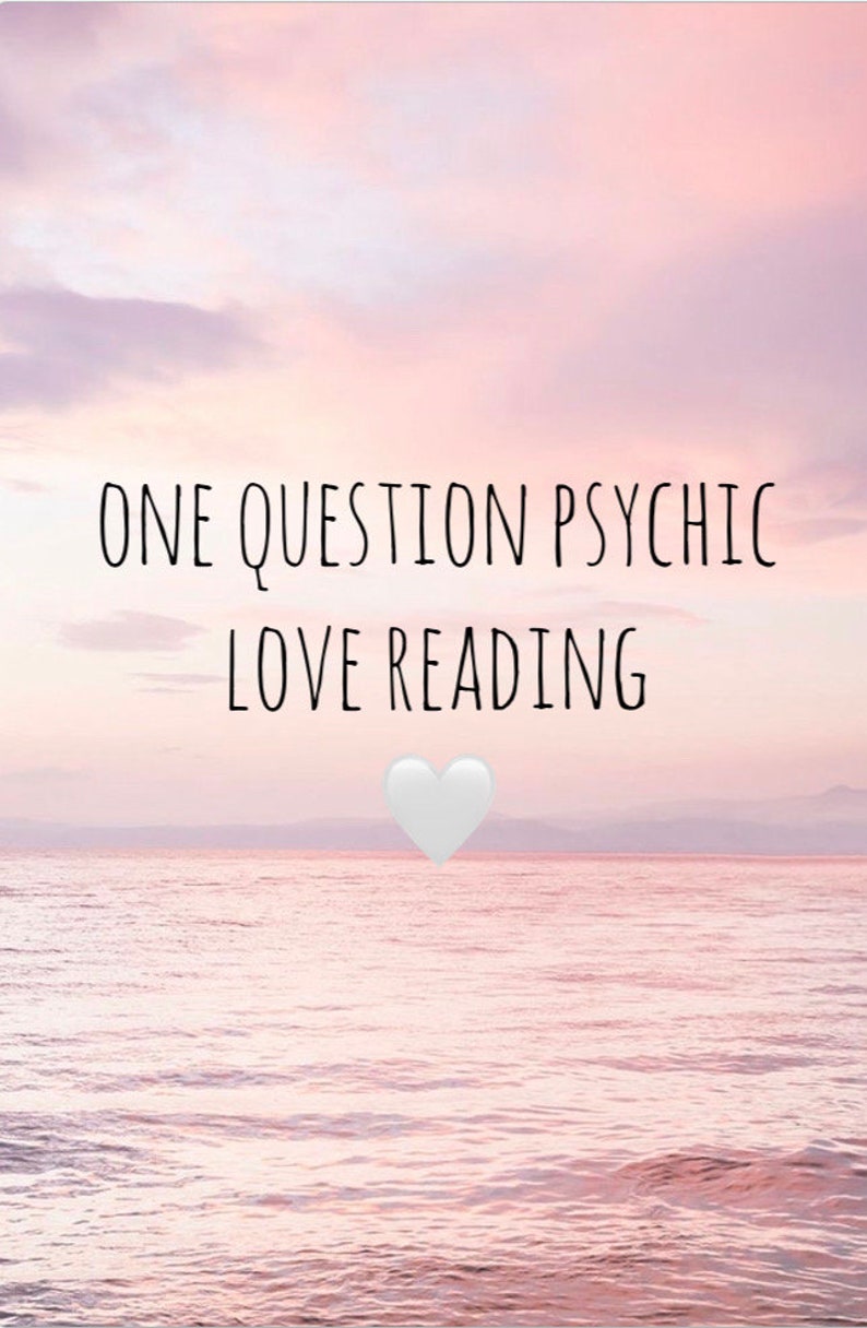 One question love reading zdjęcie 1