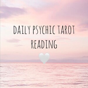 Daily psychic tarot reading