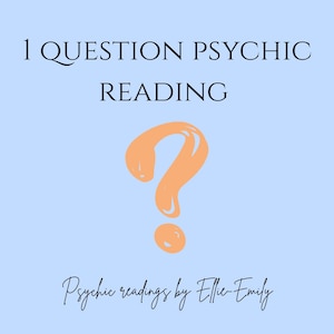 1つの質問サイキックリーディング