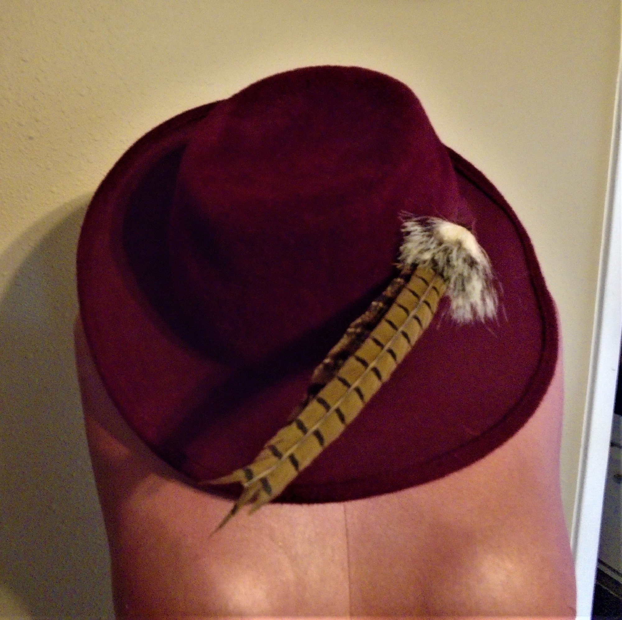 Berry fedora hat Outlet