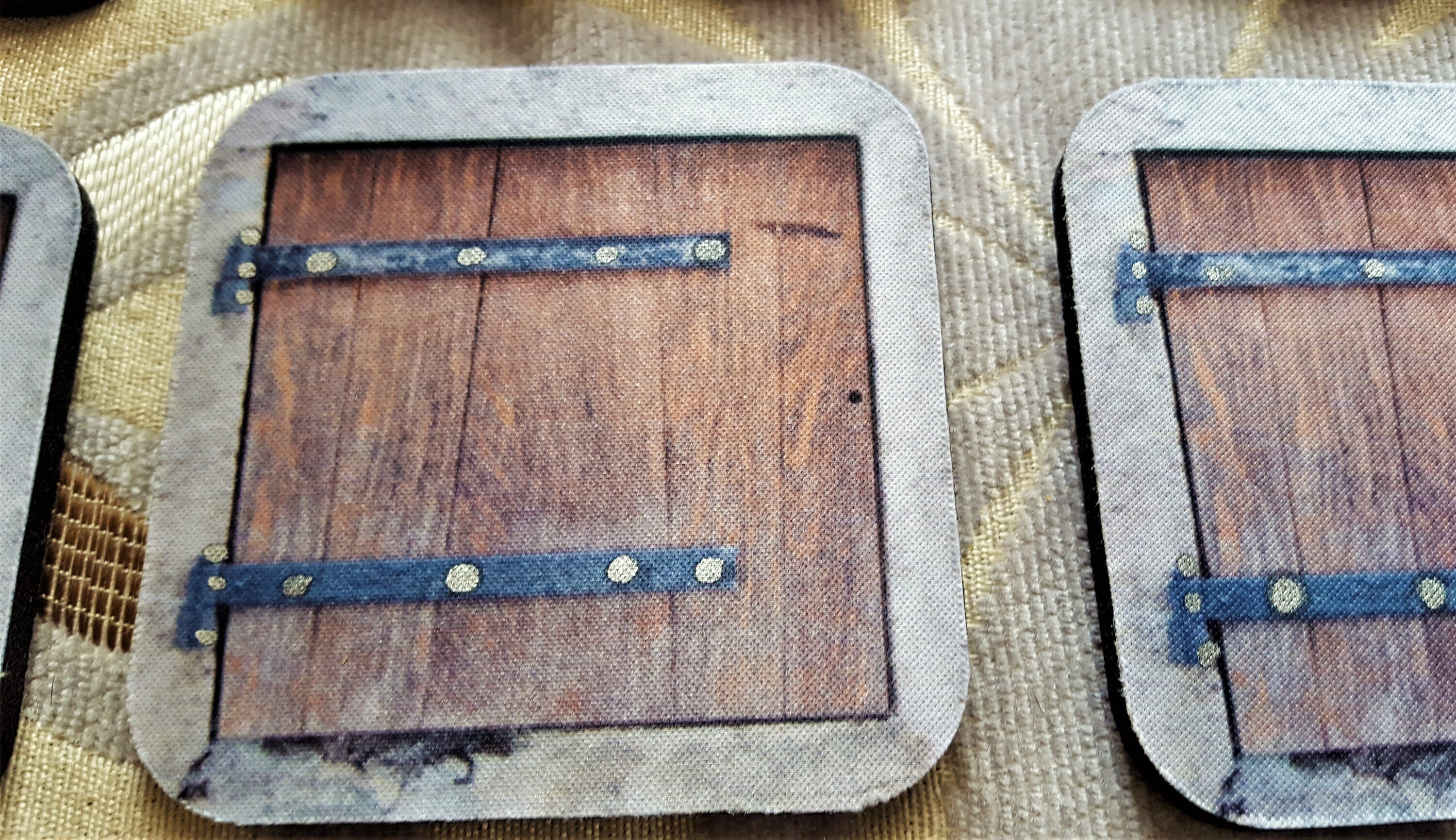 COASTERS TRAP DOOR Dungeon Upcycled Absorbent Furniture Etsy