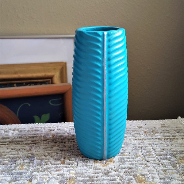 Turquoise Vase Etsy