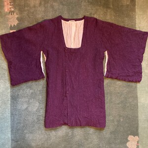 Beautiful Hand-made Kimono Coat - Michiyuki
