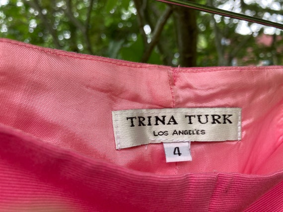 Trina Turk Hot Pink Capri Pants, size 4 - hot pin… - image 1