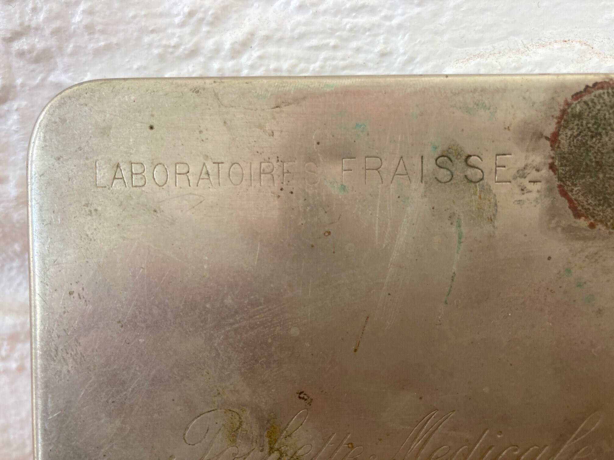 French Medical Laboratory Box Metal Boxes, Small Boxes, Vintage Medical ...