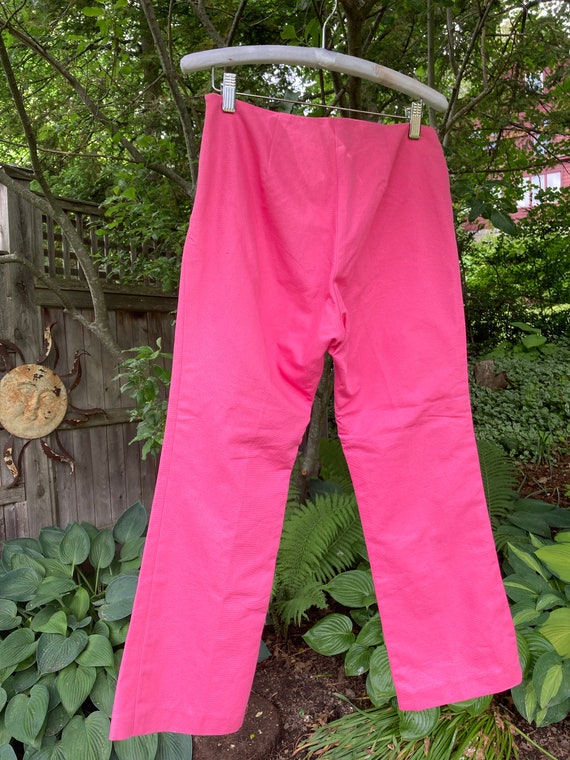 Trina Turk Hot Pink Capri Pants, size 4 - hot pin… - image 5