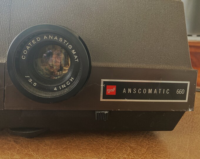GAF 660 Slide Projector GAF Corporation Etsy
