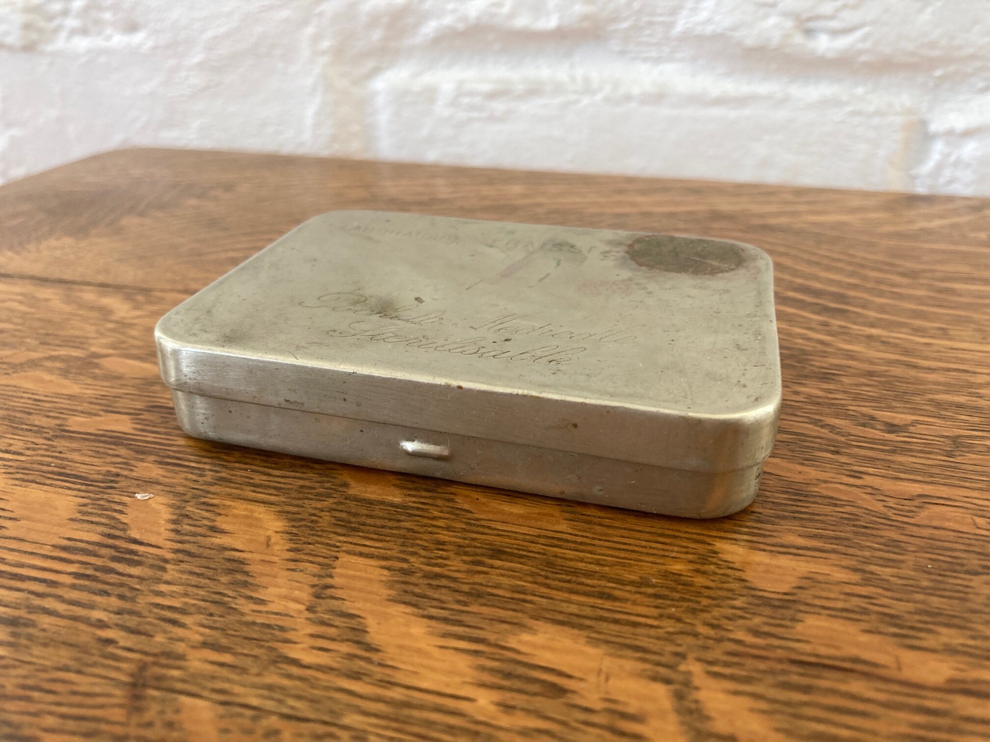 French Medical Laboratory Box Metal Boxes, Small Boxes, Vintage Medical ...