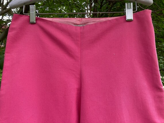 Trina Turk Hot Pink Capri Pants, size 4 - hot pin… - image 4