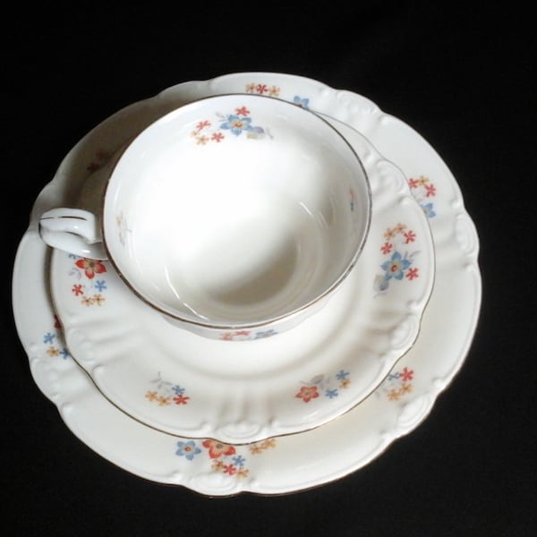 Set de vaisselle pour enfants en porcelaine, 3 pièces