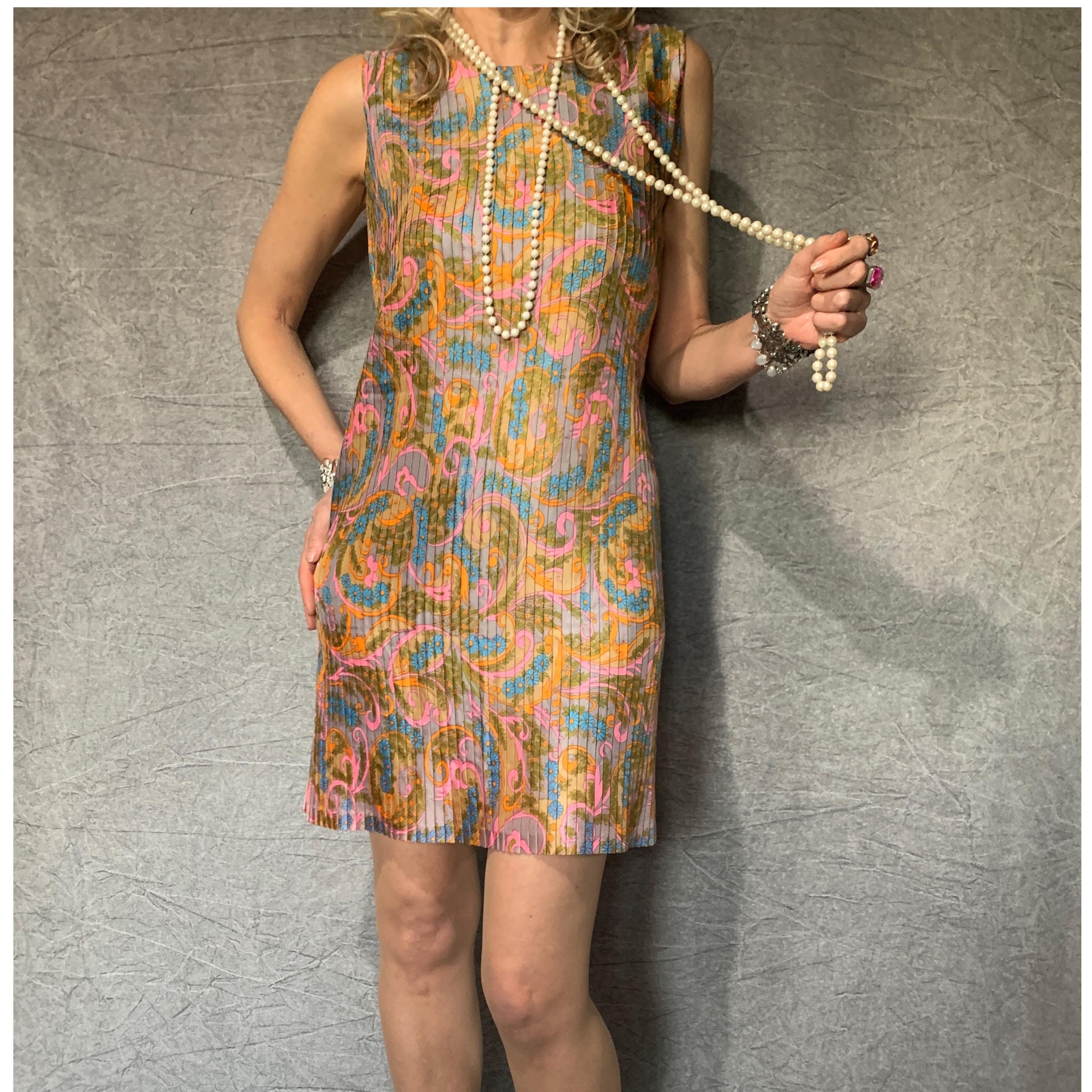 ワンピース 60s VINTAGE Paisley Design Dress il_fullxfull.6264492434_fnda.jpg