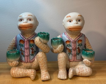 Vintage toy monkey アスティエ　オーナメント Vintage-Jointed-Steiff-Mohair-