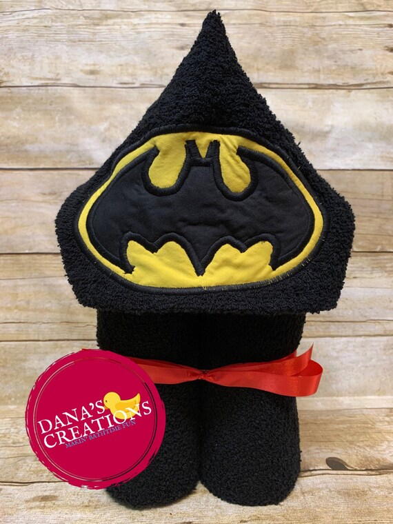 batman baby towel