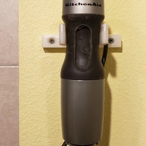 Wall Mount for KitchenAid Hand Blender / KitchenAid Organizer / Hand Blender Wall Mount