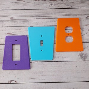 Atomic Age 3.v1 Light Switch Cover / Midcentury Modern / Atomic Age / Atomic Retro / Trendy / Mid-Century Modern