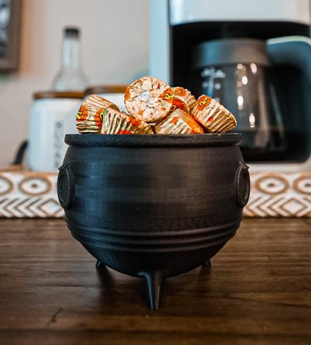 Cauldron / Candy Dish / / Makeup Brush Holder / Succulent Planter