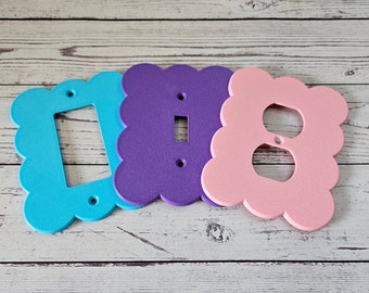 Placa de pared Bubble Cloud / Placas de pared personalizadas coloridas