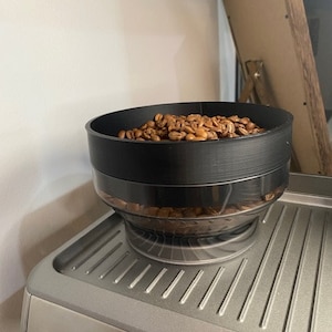 Espresso Hopper Extender / Breville Espresso / Coffee Bar Accessories / Coffee Bean Storage
