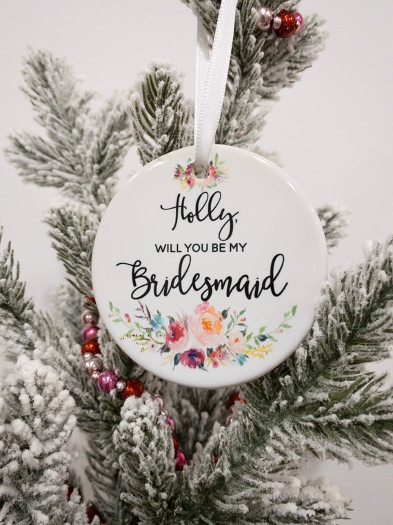 bridesmaid ornament