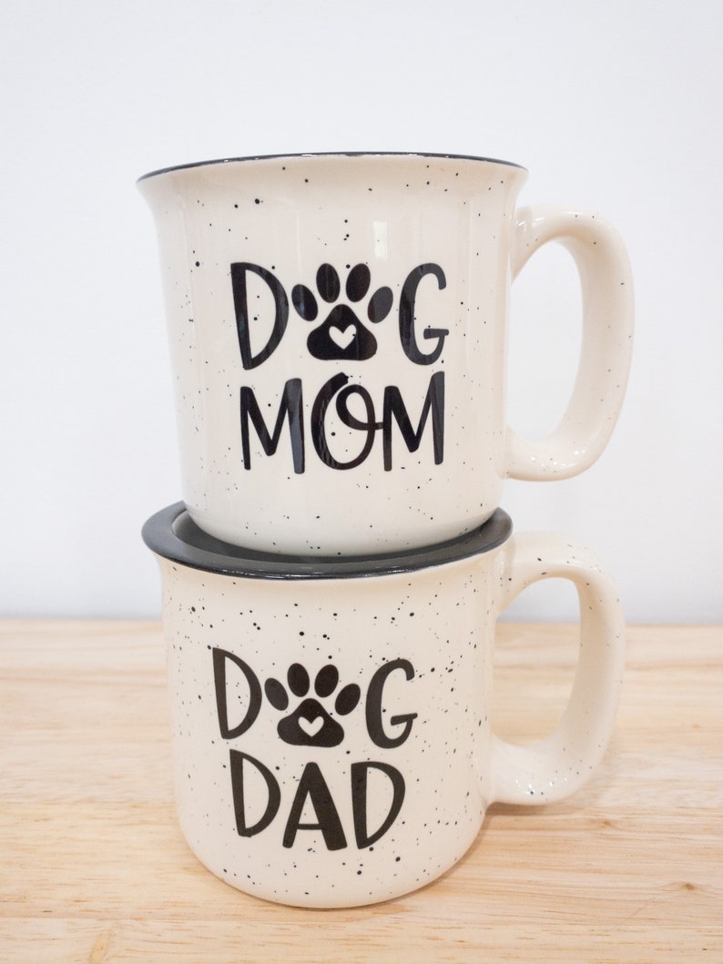 Dog Mom Coffee Mug Animal Lover image 0
