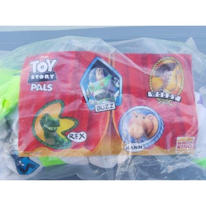 Buzz Lightyear Burger King 1995 Toy Story Disney's Pixar 10" Plush Sealed image 8