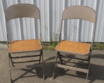 Vintage clarin folding chairs best sale