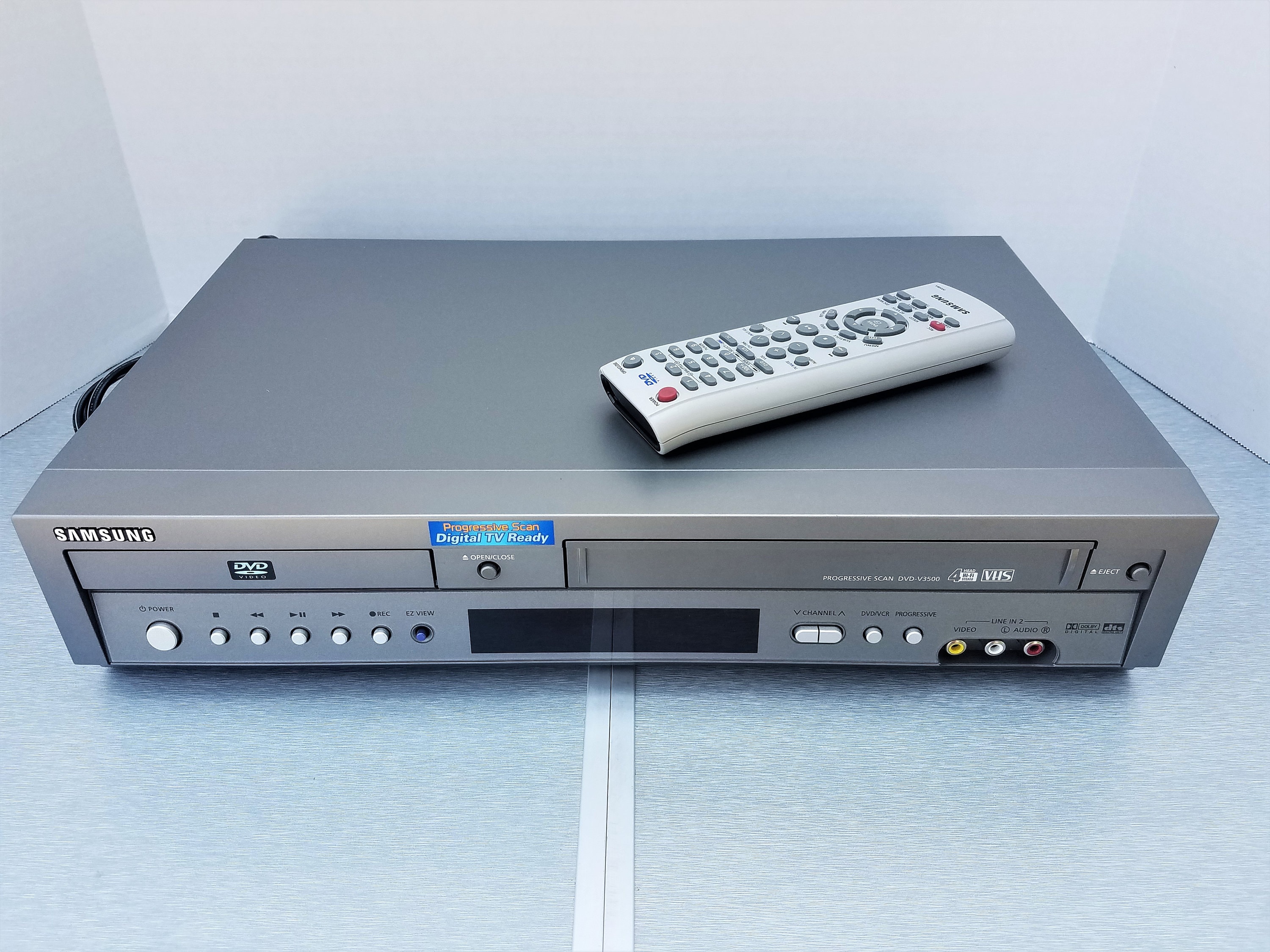 Samsung DVDV3500 DVD VHS VCR Combo Player VHS Recorderwith Remote ! www.ugel01ep.gob.pe