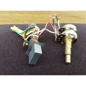 Teac A-4300 Reel to Reel Monitor Switch With Output Potentiometer Original Parts