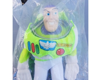Buzz Lightyear Burger King 1995 Toy Story Disney's Pixar 10" Plush Sealed
