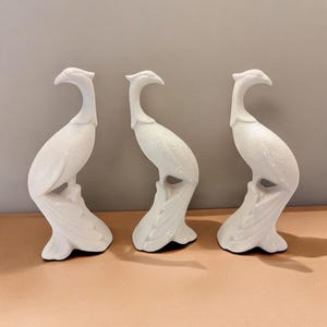 Vintage Maddux California Bird Figurines: Mid Century Modern Set of 3