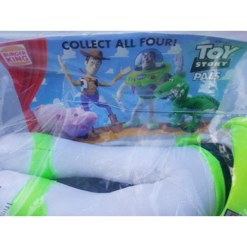 Buzz Lightyear Burger King 1995 Toy Story Disney's Pixar 10" Plush Sealed image 9