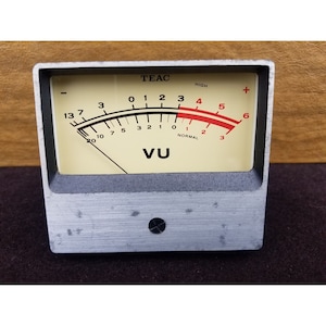 TEAC A-4300 Reel To Reel VU Meter Right Side Original Part