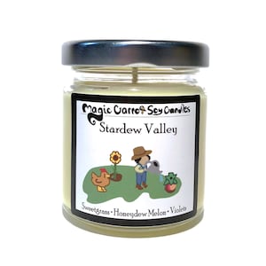 Stardew Valley - Soja Kerze - 4 Unze Glas