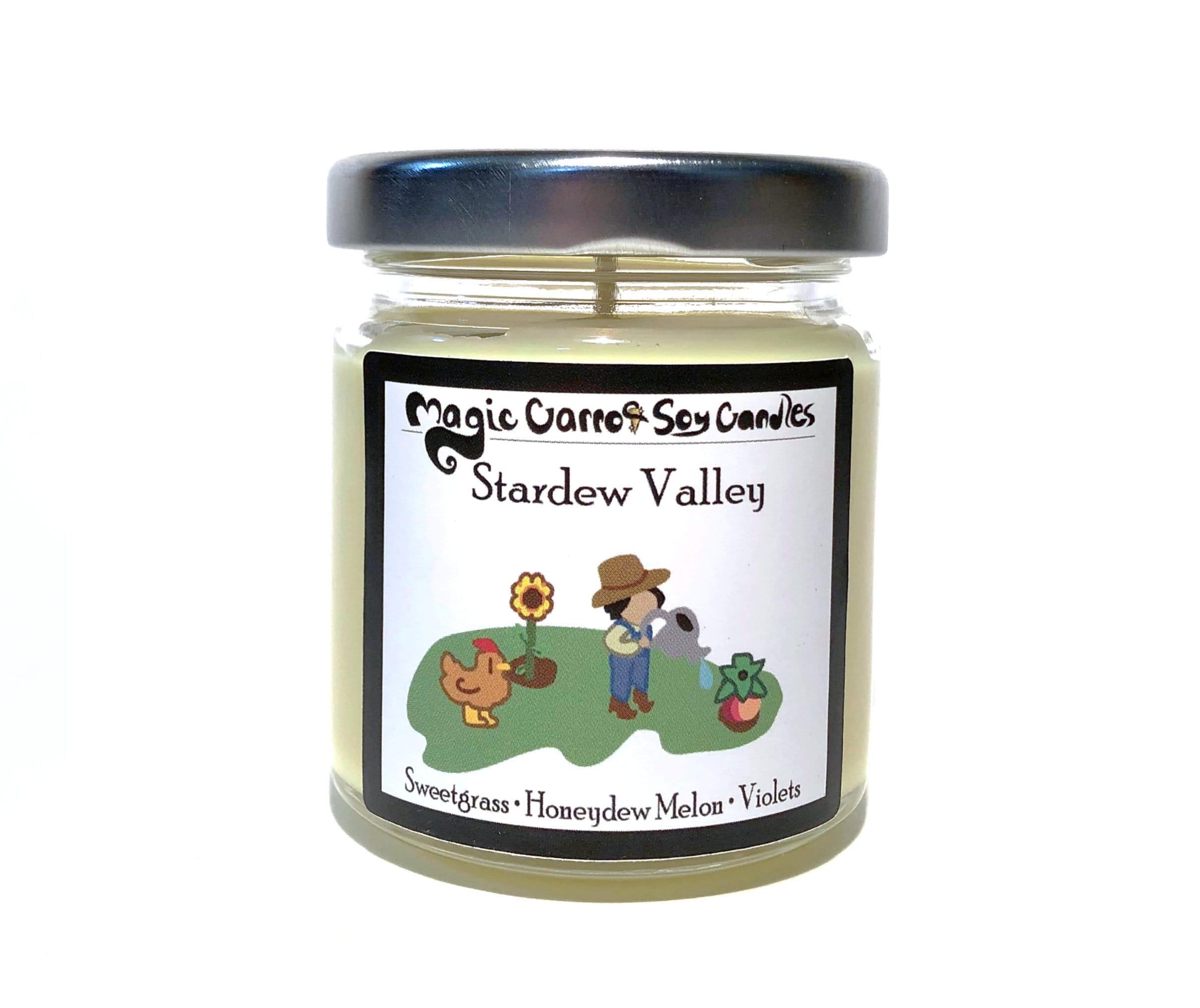 Stardew Valley Soy Candle 4 Oz Glass Jar Etsy