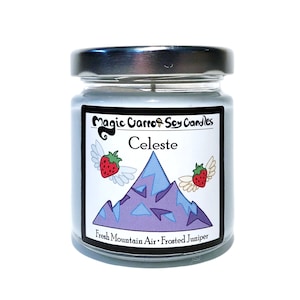 Celeste - Sojakerze - 4 Unzen Glas
