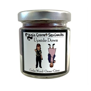 Upside Down - Soy Candle - 4 oz Glass Jar
