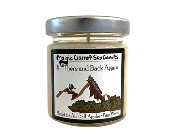 There and Back Again - Soy Candle - 4 oz Glass Jar