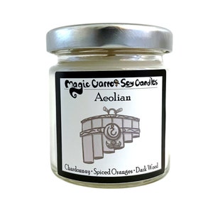 Aeolian - Soy Candle - 4 oz Glass Jar
