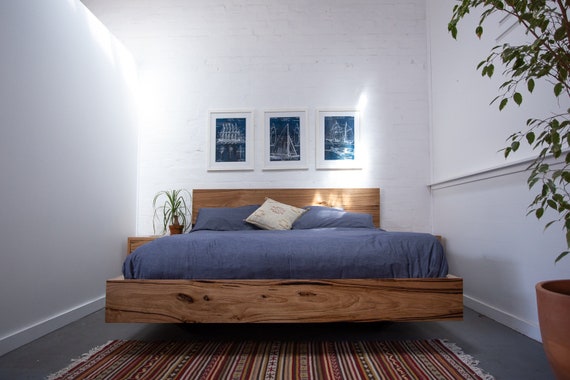 Paul S Solid Timber Floating Bed Made In Melbourne