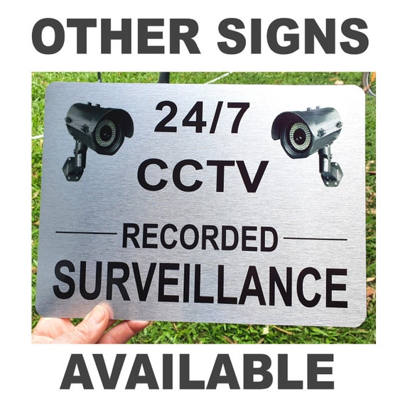 Metal "Littering Is A Crime $1000 Fine" Sign - Camera Enforced, 5 Sizes Available (Aluminum)
