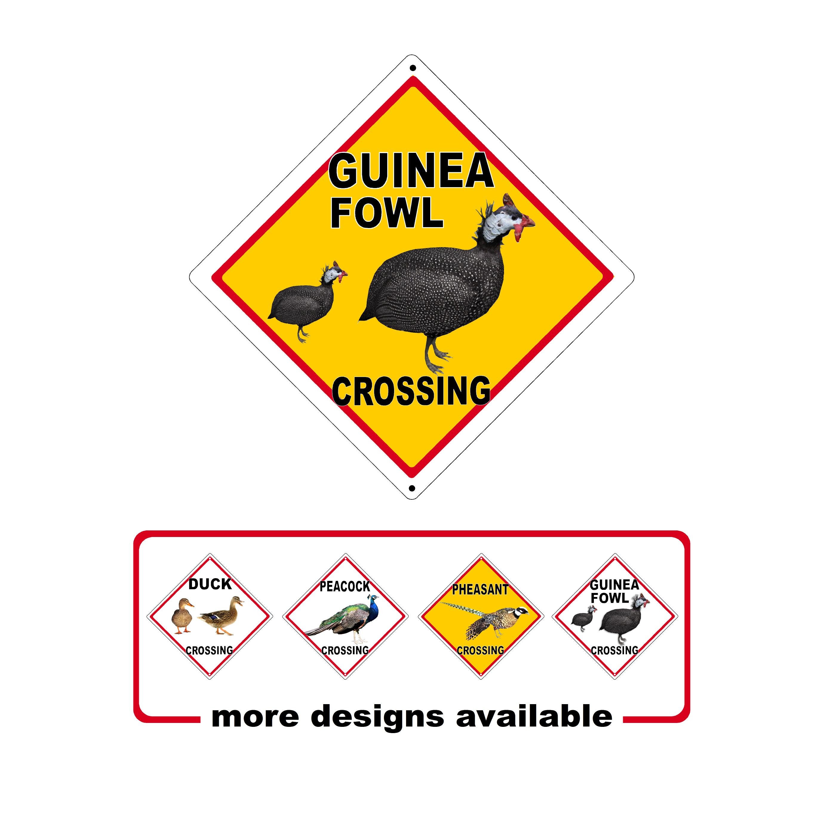 Guinea Fowl Sign - Etsy Australia