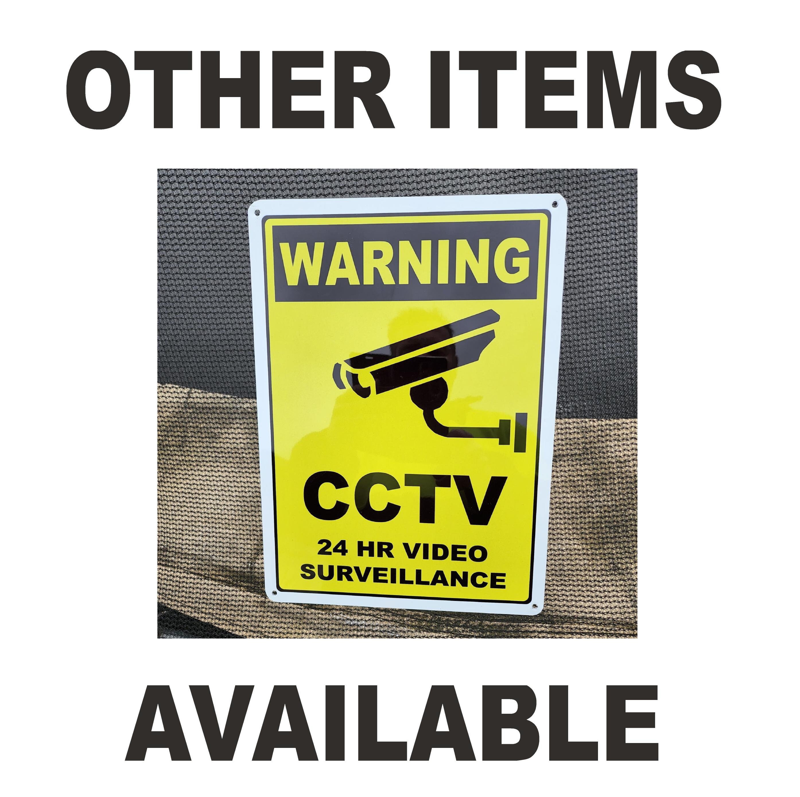 VSafety Überwachungsschild „You Are On CCTV“ – 150x200 Mm, Hartkunststoff | Für Geschäfte, Büros & Privatgrundstücke