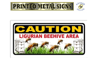 Ligurian Bees Beehive sign