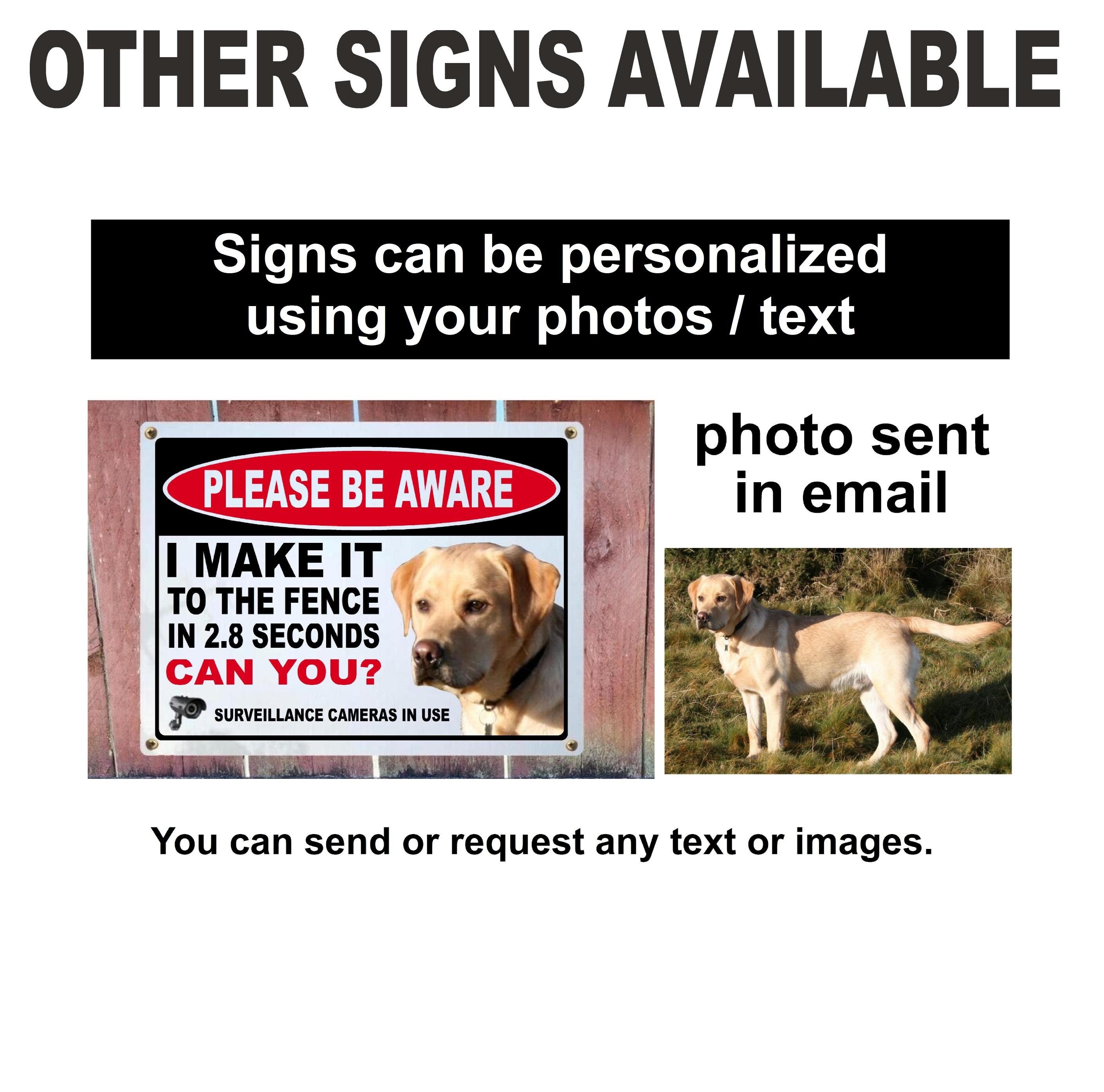 German Shepherd Dog Sign, Beware of the Dog - Etsy