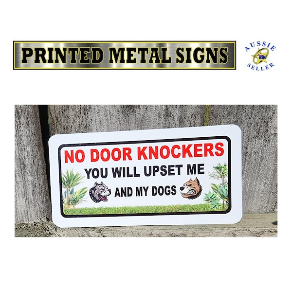 Door Knockers No Solicitation Etsy